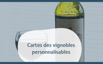 Cartes des vignobles personnalisables