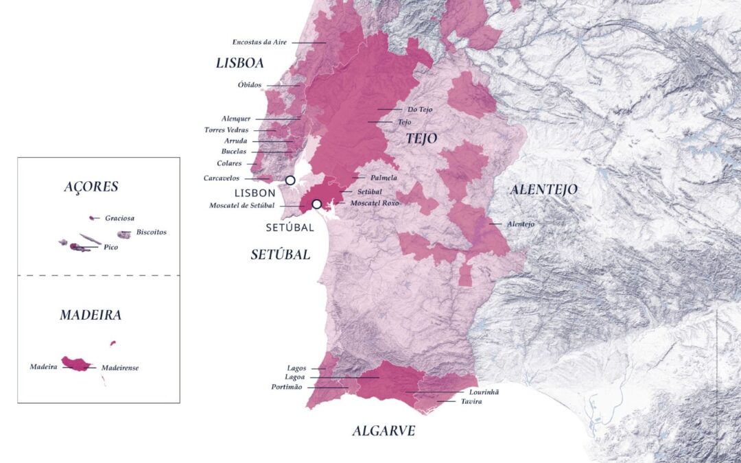 Les vignobles du Portugal